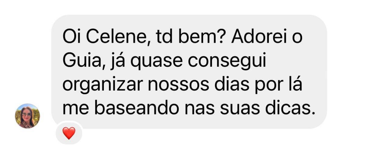 Celene Richter - Roteiros Personalizados - Depoimentos